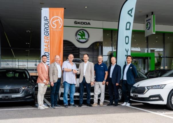 62 Škoda Fahrzeuge für Elektrobaer-Group